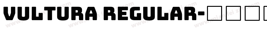 Vultura Regular字体转换